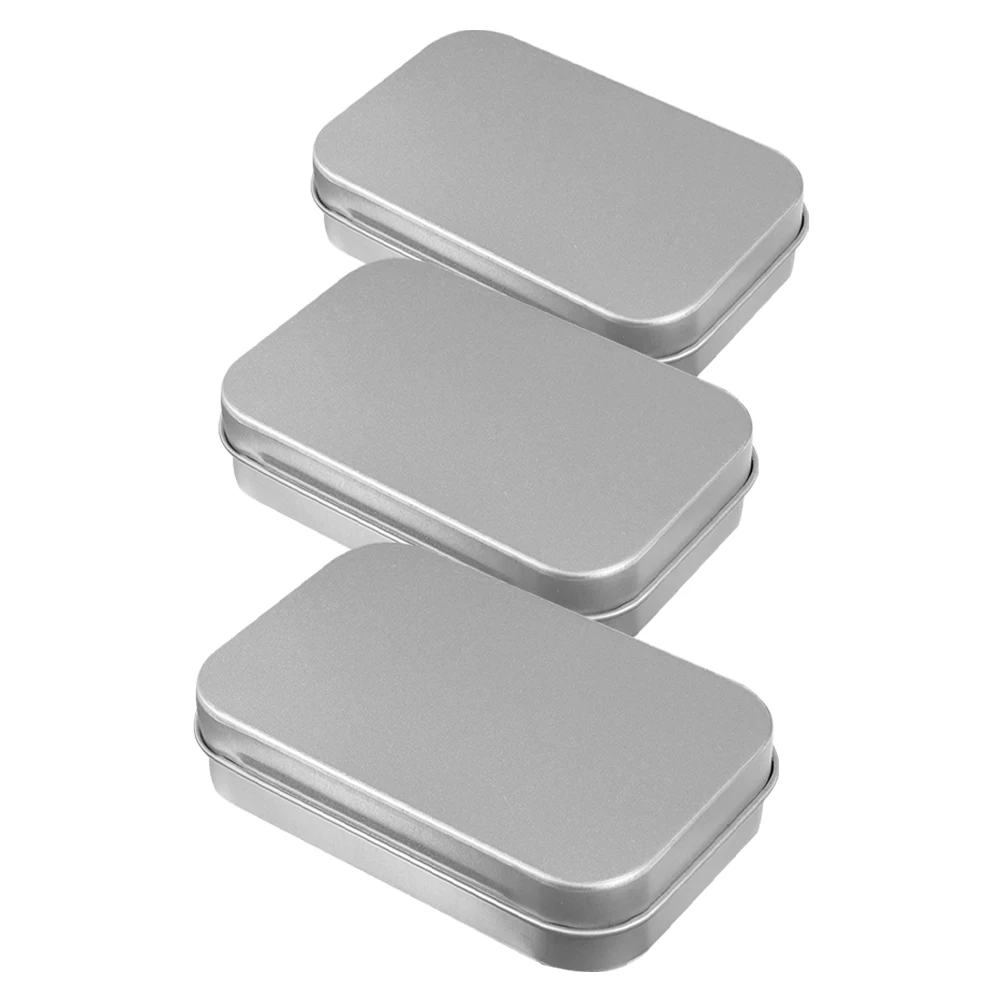 3pcs Tinplate Box Candy Storage Rectangular Containers Portable Mini Metal Tins Empty Hinged Sealed Storage
3pcs Tinplate Box Candy Storage Rectangular Containers Portable Mini Metal Tins Empty Hinged Sealed Storage