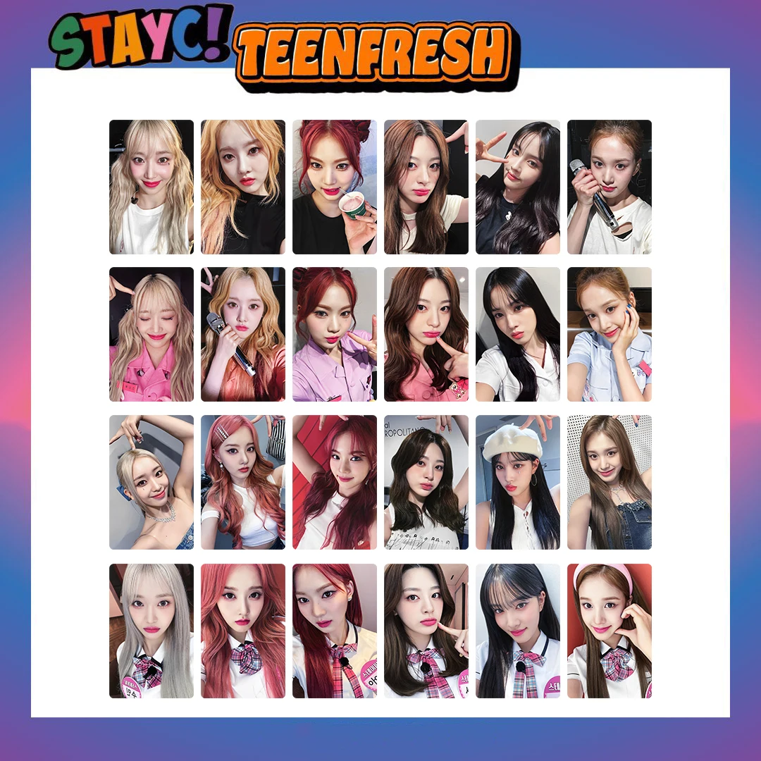 STAYC новая специальная карта SIEUN YOON SEEUN BaeSumin ISA
STAYC новая специальная карта SIEUN YOON SEEUN BaeSumin ISA