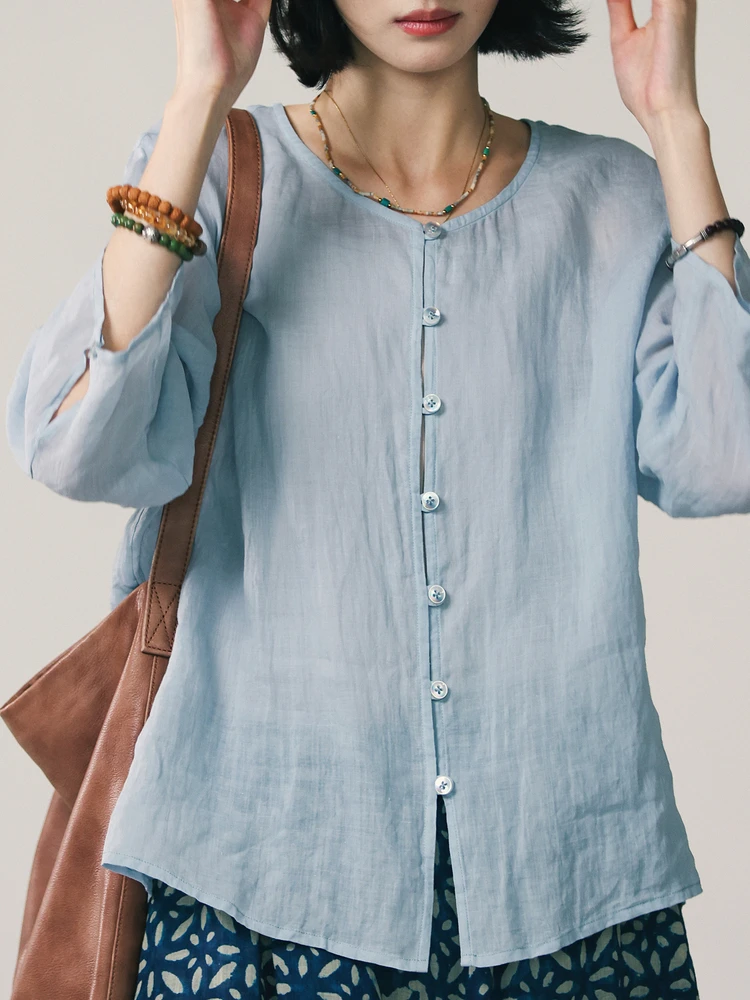 Легкий женский топ из чистого шелка, летний, из тонкой пряжи, сине-розовый, с энзимной обработкой
Легкий женский топ из чистого шелка, летний, из тонкой пряжи, сине-розовый, с энзимной обработкой