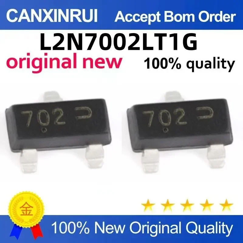 (5-100 pieces) LRC original L2N7002LT1G 2N7002 silk screen 702 SOT-23 surface mount transistor MOS transistor
(5-100 pieces) LRC original L2N7002LT1G 2N7002 silk screen 702 SOT-23 surface mount transistor MOS transistor