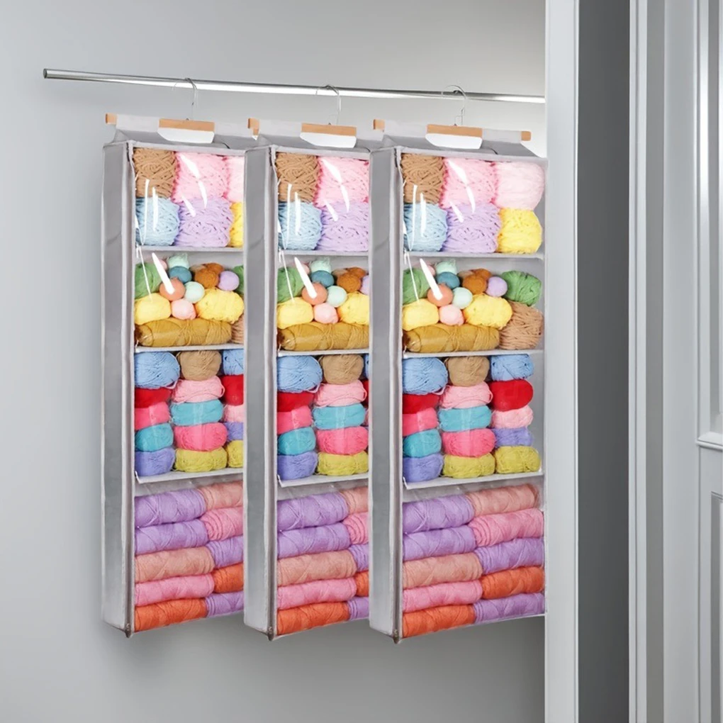2025 New Hanging Yarn Storage with 4 Large Pockets Clear Knitting Organizer Storage with Zippers for Crochet Lovers
2025 New Hanging Yarn Storage with 4 Large Pockets Clear Knitting Organizer Storage with Zippers for Crochet Lovers