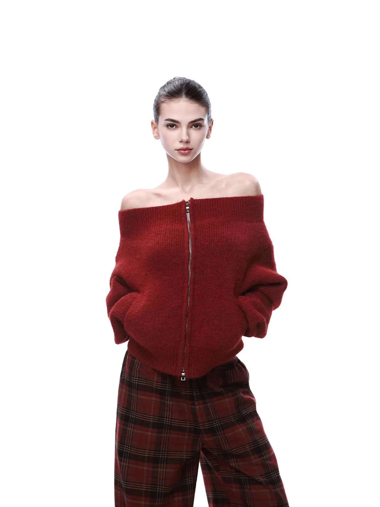 Красный вязаный свитер на одно плечо с длинным рукавом, свободный крой, для женщин, в стиле Cisas Spicy Girl, с открытым плечом, повседневный, на каждый день
Красный вязаный свитер на одно плечо с длинным рукавом, свободный крой, для женщин, в стиле Cisas Spicy Girl, с открытым плечом, повседневный, на каждый день