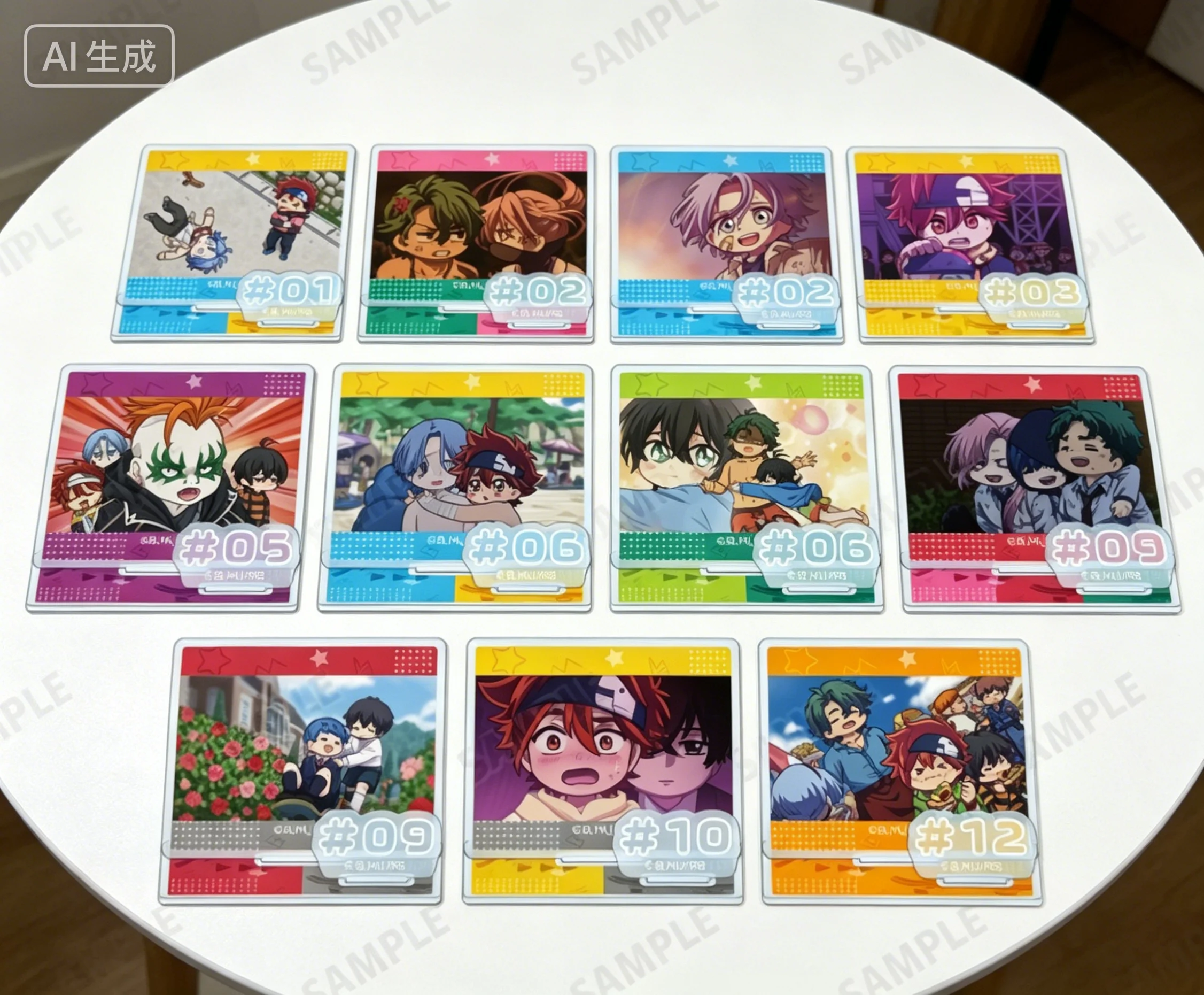 Anime SK8 the Infinity Reki Kyan Langa Hasegawa Scene drawing Acrylic Stand Model Plate Keychains Desktop Ornament
Anime SK8 the Infinity Reki Kyan Langa Hasegawa Scene drawing Acrylic Stand Model Plate Keychains Desktop Ornament