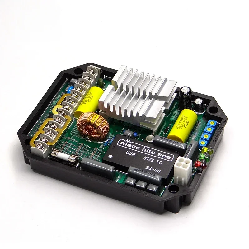 Плата стабилизатора UVR6, дизельный бесщеточный генератор, аксессуары, автоматический регулятор напряжения, регулировочная пластина управления возбуждением AVR 
Плата стабилизатора UVR6, дизельный бесщеточный генератор, аксессуары, автоматический регулятор напряжения, регулировочная пластина управления возбуждением AVR