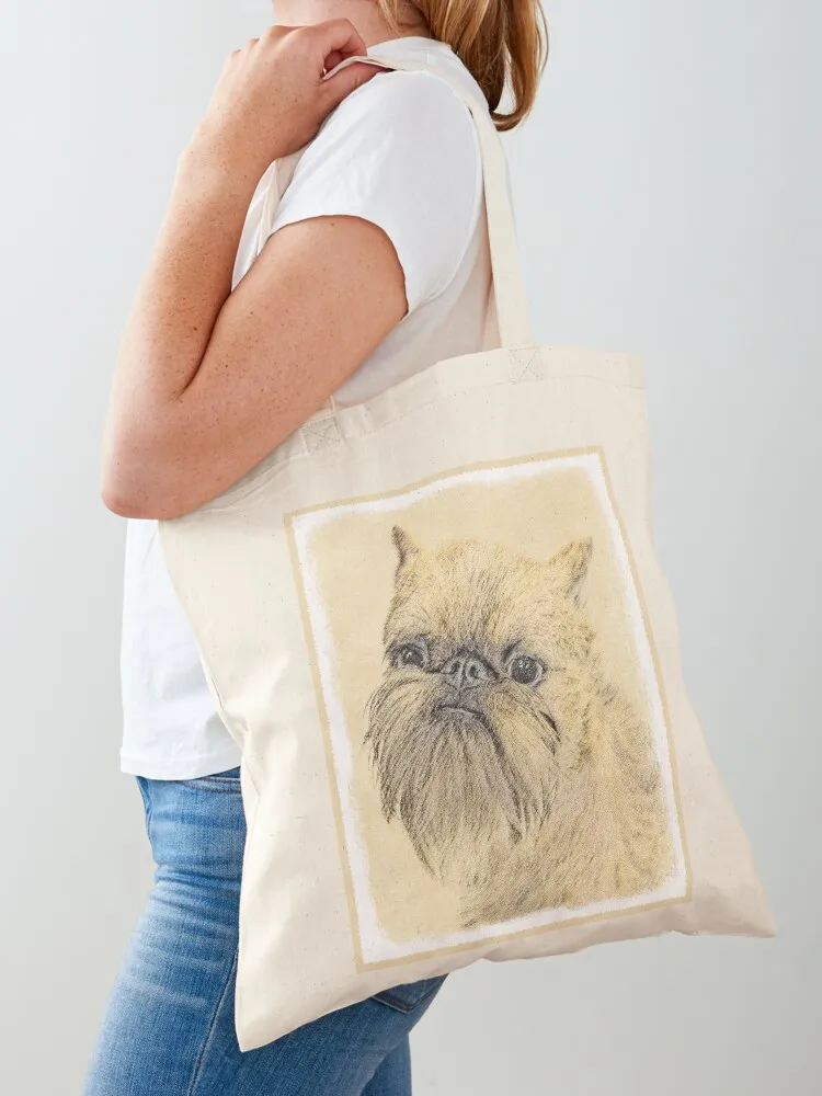 Brussels Griffon Rough Tote Bag Lady bags Beach bag Portable shopping bag cloth woman
Brussels Griffon Rough Tote Bag Lady bags Beach bag Portable shopping bag cloth woman