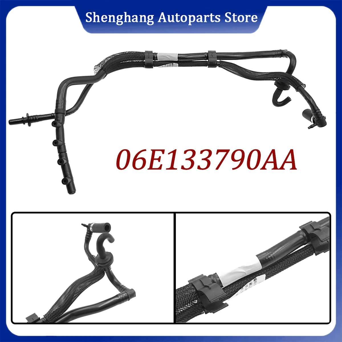 Vacuum Hoses with Connecting Parts Fits for Audi A4 A5 A6 A7 A8 S4 S5 S6 S8 Quattro 3.0L 06E133790AA
Vacuum Hoses with Connecting Parts Fits for Audi A4 A5 A6 A7 A8 S4 S5 S6 S8 Quattro 3.0L 06E133790AA