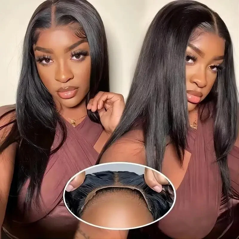 Wear And Go Straight Glueless Wigs Human Hair 6x4 Lace Closure Straight Lace Front Wigs No Glue Lace Front Human Hair For Women
Wear And Go Straight Glueless Wigs Human Hair 6x4 Lace Closure Straight Lace Front Wigs No Glue Lace Front Human Hair For Women