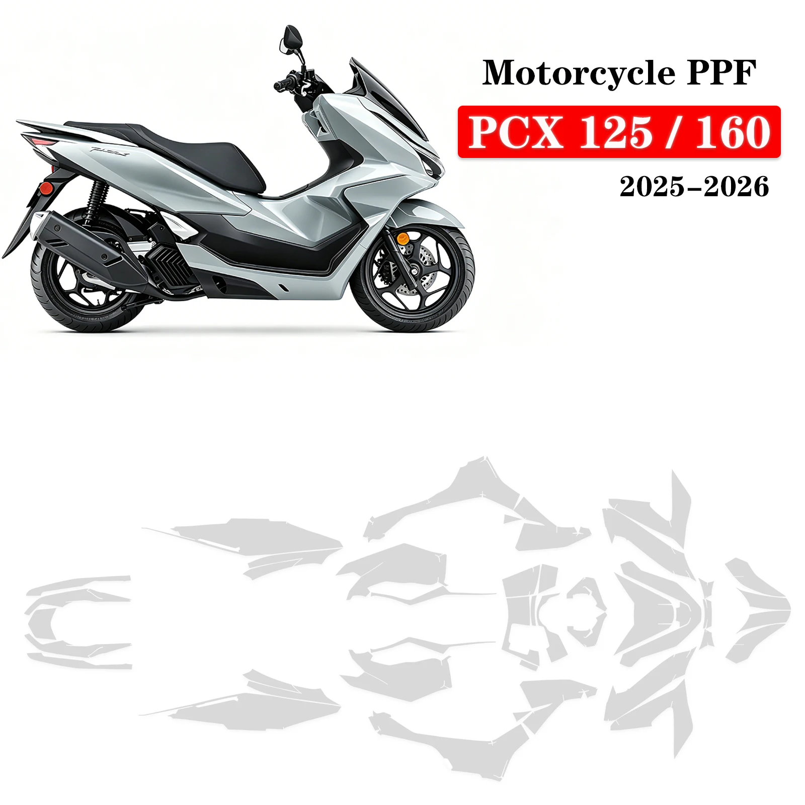 Fits PCX 125 PPF For HONDA PCX 160 TPU Motorcycle Paint Protection Film Anti-scratch 2025-2026 Transparent Protective Sticker
Fits PCX 125 PPF For HONDA PCX 160 TPU Motorcycle Paint Protection Film Anti-scratch 2025-2026 Transparent Protective Sticker
