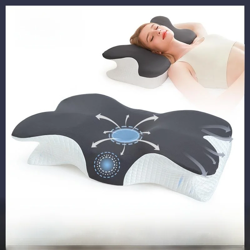 Slow Rebound Memory Foam Neck Support Pillow Ergonomic Sleep Side Sleep Shape Pillow Comforter Bedding Accessories
Slow Rebound Memory Foam Neck Support Pillow Ergonomic Sleep Side Sleep Shape Pillow Comforter Bedding Accessories