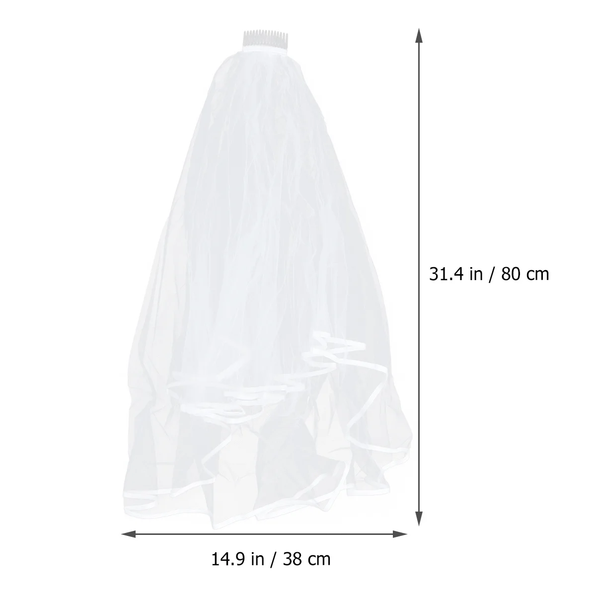 Wedding Bridal Veil Beige 2 Tier Lace Applique Elegant Bridal Accessories Comb Clip Perfect for Ball Gown Wedding Dress
Wedding Bridal Veil Beige 2 Tier Lace Applique Elegant Bridal Accessories Comb Clip Perfect for Ball Gown Wedding Dress