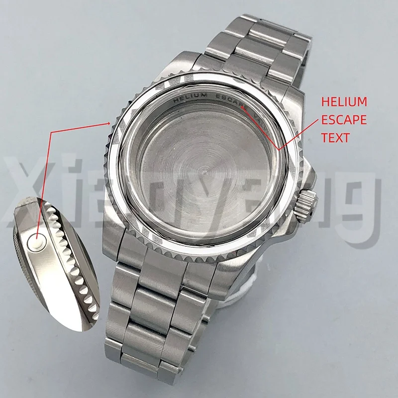 40mm Silver SEA Style Watch Case Stainless Steel Strap Sapphire Glass Fit For NH34 NH35 NH36 PT5000 ETA Mingzhu Miyota Movement
40mm Silver SEA Style Watch Case Stainless Steel Strap Sapphire Glass Fit For NH34 NH35 NH36 PT5000 ETA Mingzhu Miyota Movement