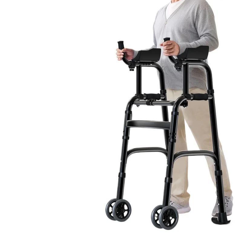 The elderly assisted walker can sit while walking, and the hind legs of the operation are weak. Special trolley
The elderly assisted walker can sit while walking, and the hind legs of the operation are weak. Special trolley