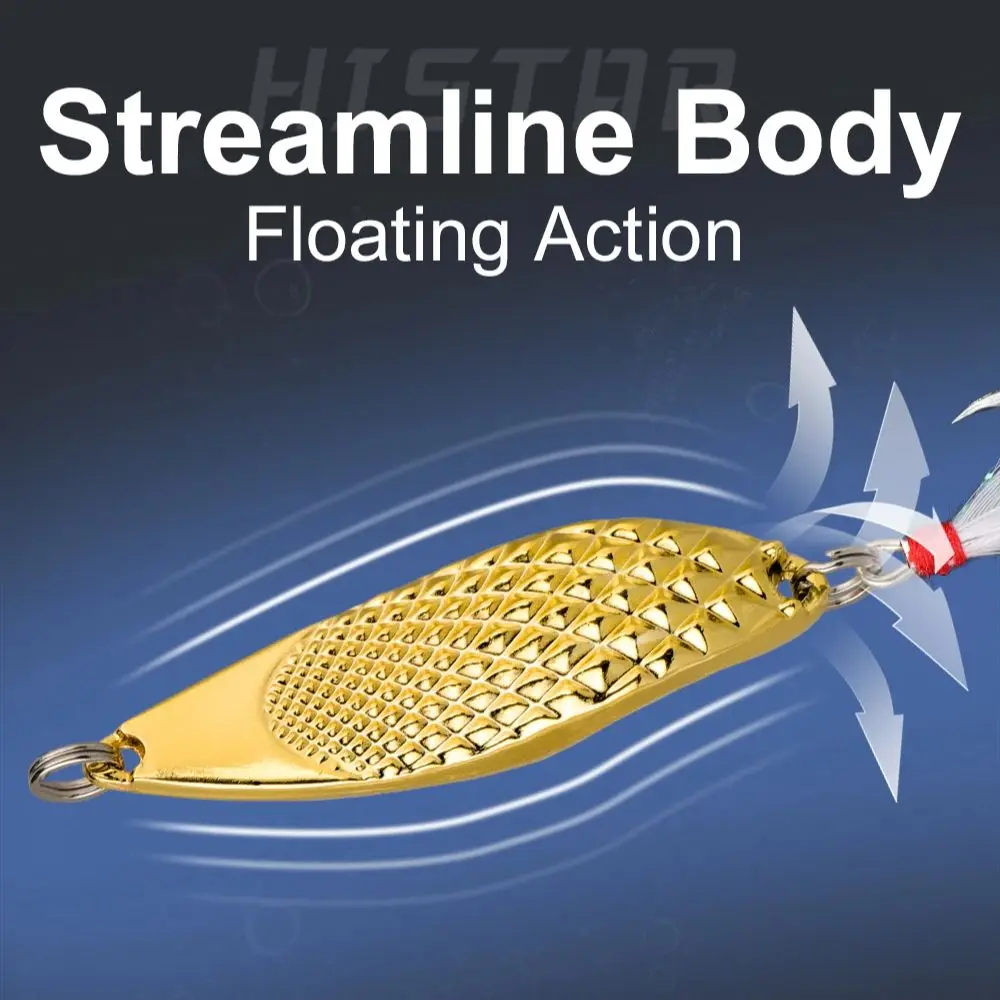 HISTAR Chrome Zinc Alloy Fishing Spoon Bait Long Casting Portable High Carbon Treble Hook Floating Action Suit 8 10 Pcs Per Set
HISTAR Chrome Zinc Alloy Fishing Spoon Bait Long Casting Portable High Carbon Treble Hook Floating Action Suit 8 10 Pcs Per Set