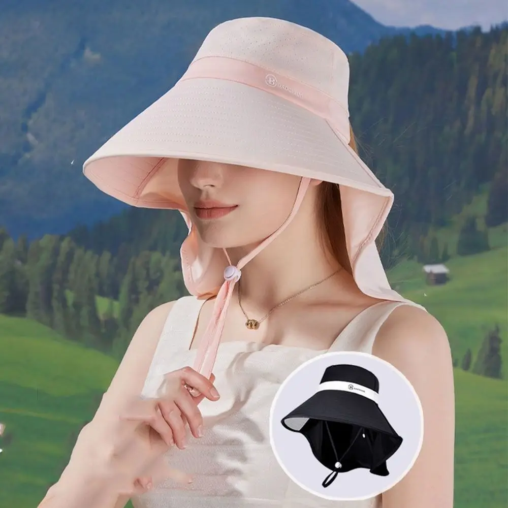 UV Anti Sunshade Shawl Cap Neck Protection Sun Visors Women Sun Hat Wide Brim Shawl Face-covering Sun Bucket Hat Sport
UV Anti Sunshade Shawl Cap Neck Protection Sun Visors Women Sun Hat Wide Brim Shawl Face-covering Sun Bucket Hat Sport