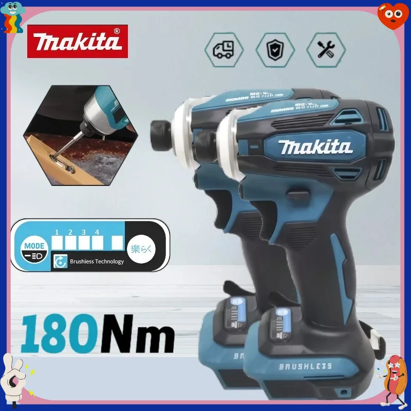Аккумуляторный ударный шуруповерт Makita DTD173 с высокой мощностью и крутящим моментом, бесщеточный, электрический, беспроводной инструмент.
Аккумуляторный ударный шуруповерт Makita DTD173 с высокой мощностью и крутящим моментом, бесщеточный, электрический, беспроводной инструмент.