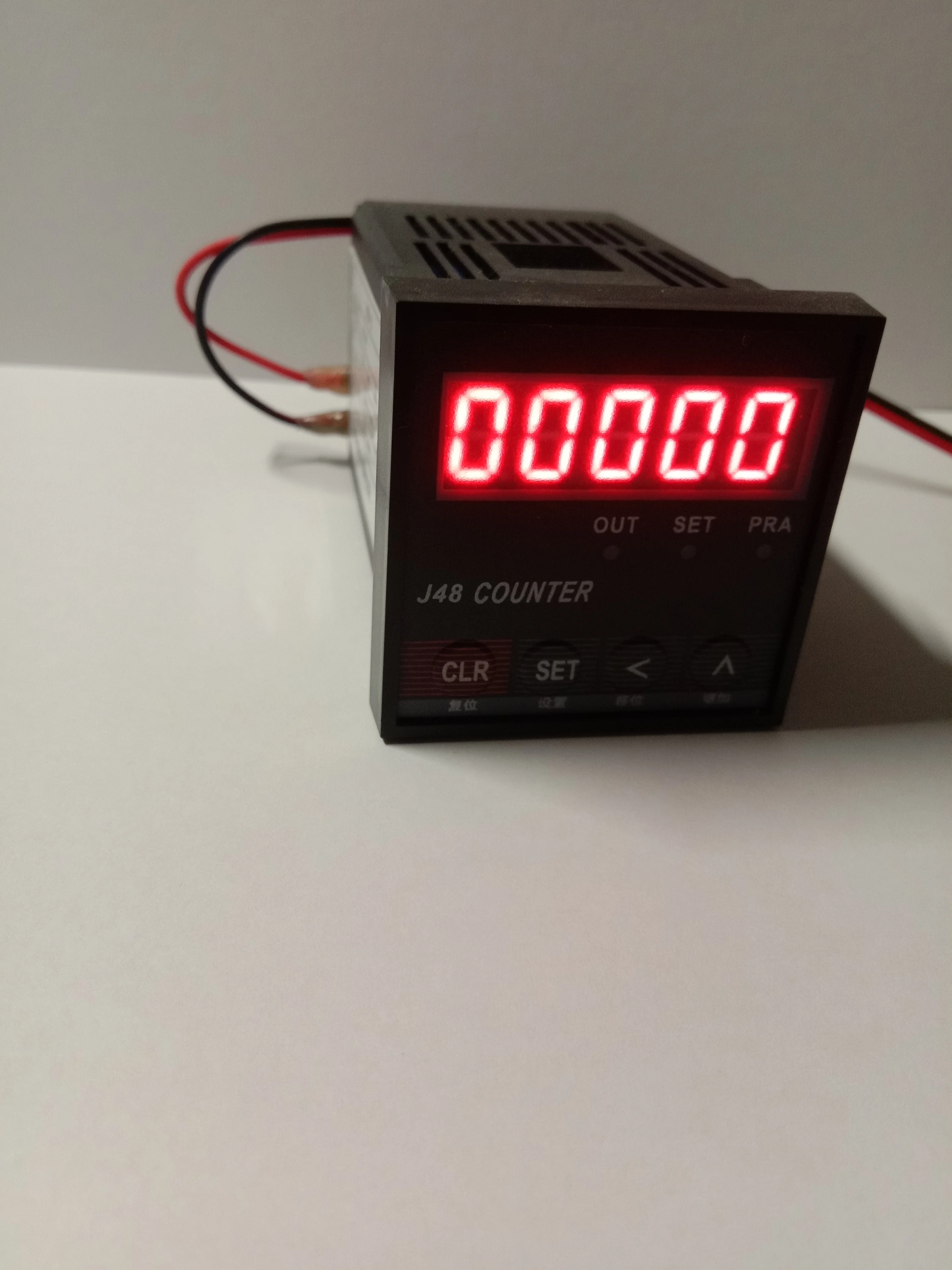 Интеллектуальный цифровой дисплей 48D-B AC, электронный счетчик с одним открытым и одним закрытым выходом
Интеллектуальный цифровой дисплей 48D-B AC, электронный счетчик с одним открытым и одним закрытым выходом