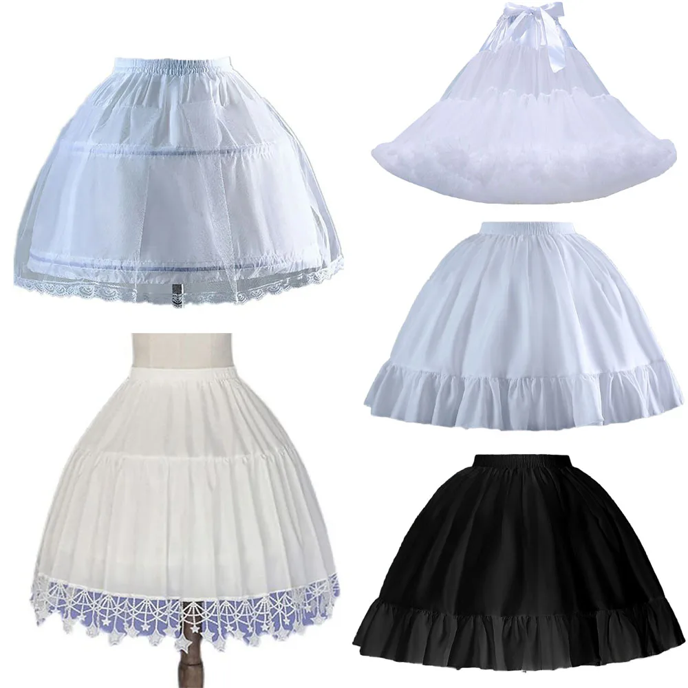 Girls Ruffled Short Petticoat with/no Hoop Solid Color Fluffy Bubble Tutu Skirt Puffy Half Slip Prom Crinoline Underskirt 
Girls Ruffled Short Petticoat with/no Hoop Solid Color Fluffy Bubble Tutu Skirt Puffy Half Slip Prom Crinoline Underskirt