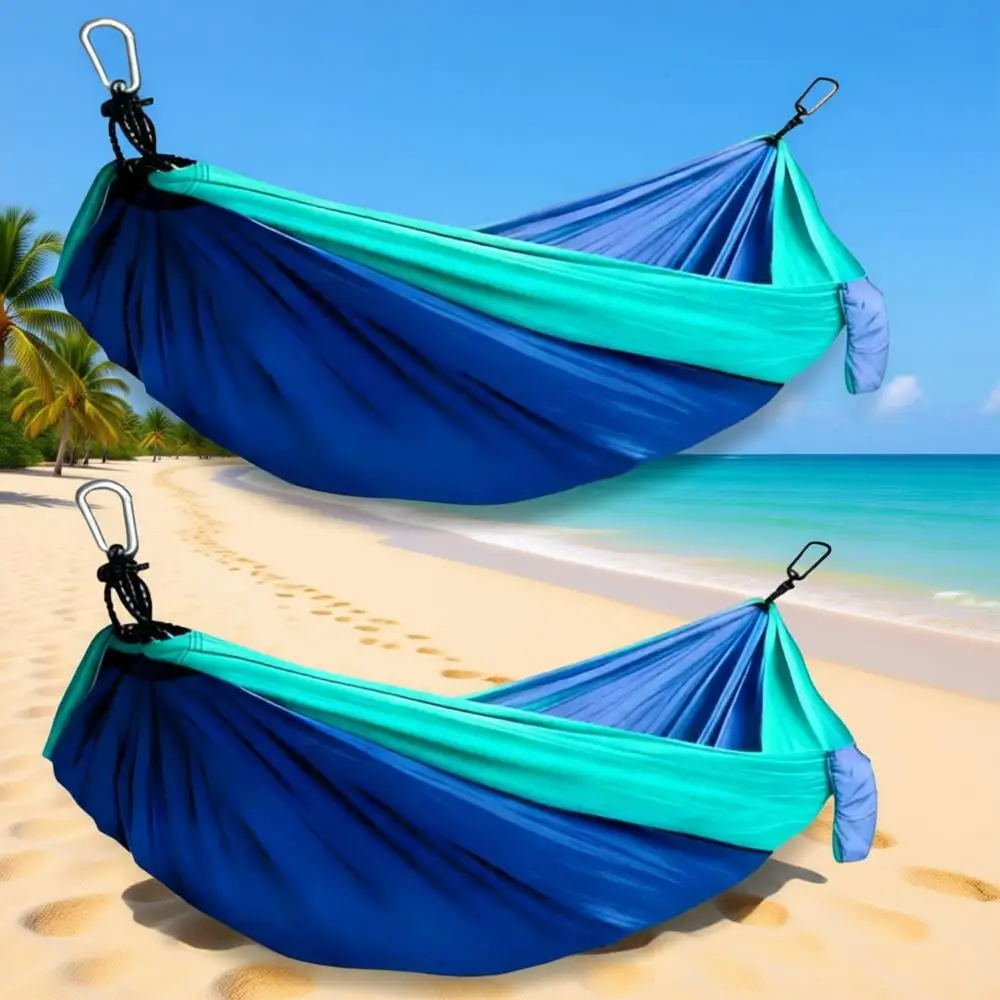 Двойной гамак для кемпинга – портативное снаряжение для походов, пеших прогулок и кемпинга (синий)
Двойной гамак для кемпинга – портативное снаряжение для походов, пеших прогулок и кемпинга (синий)