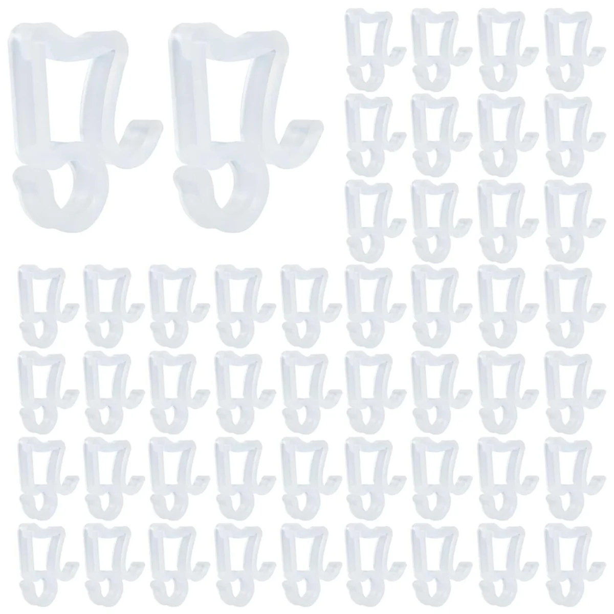 A71P 50 PCS Gutter Hooks, Mini Plastic Christmas Light Clips Outdoor Light Clips for Christmas Xmas Decoration
A71P 50 PCS Gutter Hooks, Mini Plastic Christmas Light Clips Outdoor Light Clips for Christmas Xmas Decoration