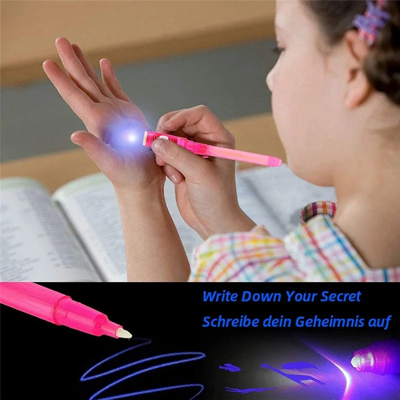 12PCS Invisible Ink Pen Fun Colorful Word Graffiti Pen, Suitable For Artistic Rock Paintings And Easter Eggs
12PCS Invisible Ink Pen Fun Colorful Word Graffiti Pen, Suitable For Artistic Rock Paintings And Easter Eggs