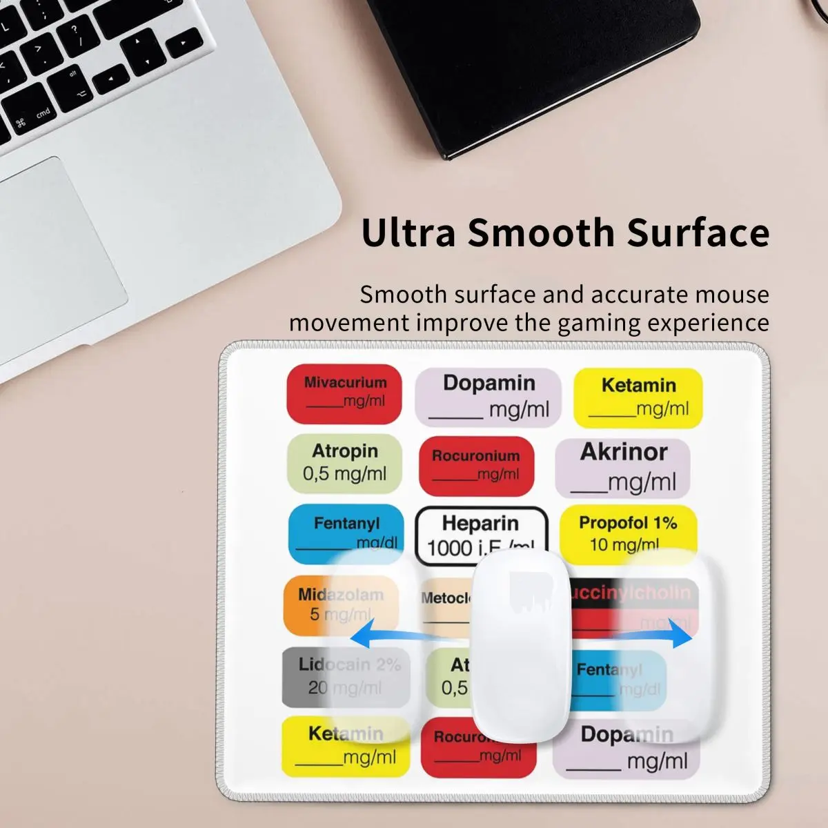 Anesthesia Medication Mouse Pad Computer Keyboard Mouse Mat Gaming PC Laptop Desk Mat Office Accessories Table Mats
Anesthesia Medication Mouse Pad Computer Keyboard Mouse Mat Gaming PC Laptop Desk Mat Office Accessories Table Mats