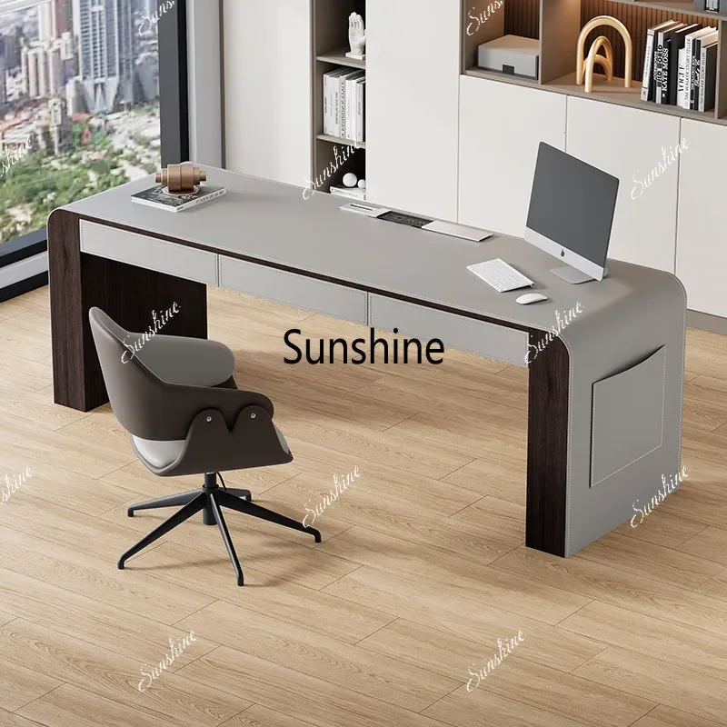 YItalian light luxury desk home, office high-end design, corner computer
YItalian light luxury desk home, office high-end design, corner computer