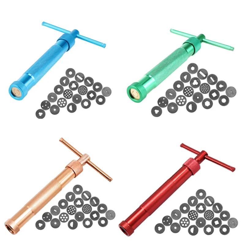 20 Design Clay Extruder Dies, Stainless Steel Modern Ceramic Decoration Tool
20 Design Clay Extruder Dies, Stainless Steel Modern Ceramic Decoration Tool