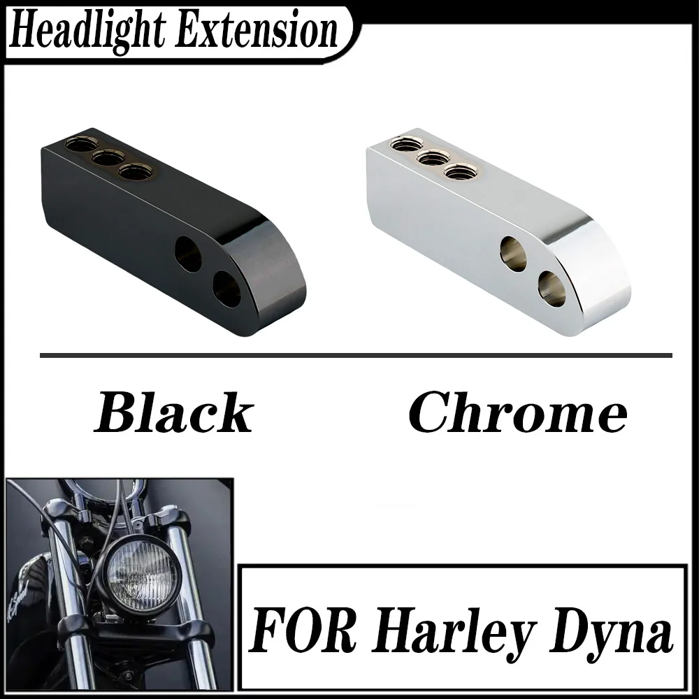 FOR Harley Dyna FXDB Street Bob FXDL Low Rider FXDF FXDWG Wide Glide Headlight Extension Block Aluminum Black Chrome 2006-2017
FOR Harley Dyna FXDB Street Bob FXDL Low Rider FXDF FXDWG Wide Glide Headlight Extension Block Aluminum Black Chrome 2006-2017