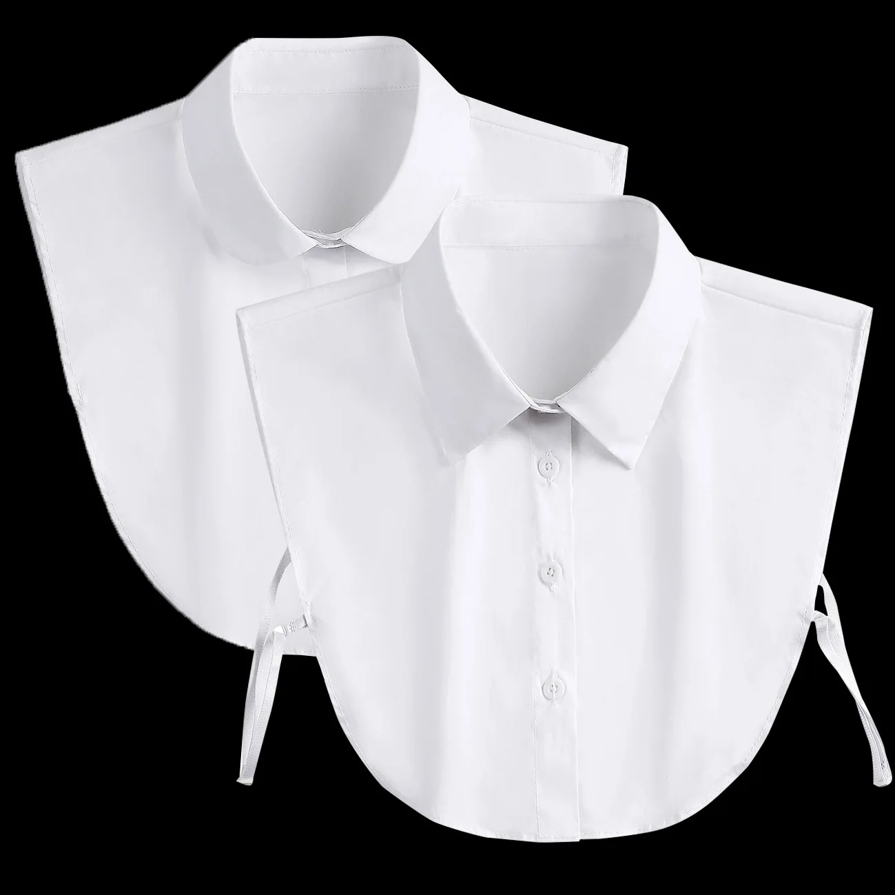 Spring Women's Outfit New Cotton Jacket Short Decoration Pointed Shirt Fake Collar with Detachable Collars
Spring Women's Outfit New Cotton Jacket Short Decoration Pointed Shirt Fake Collar with Detachable Collars