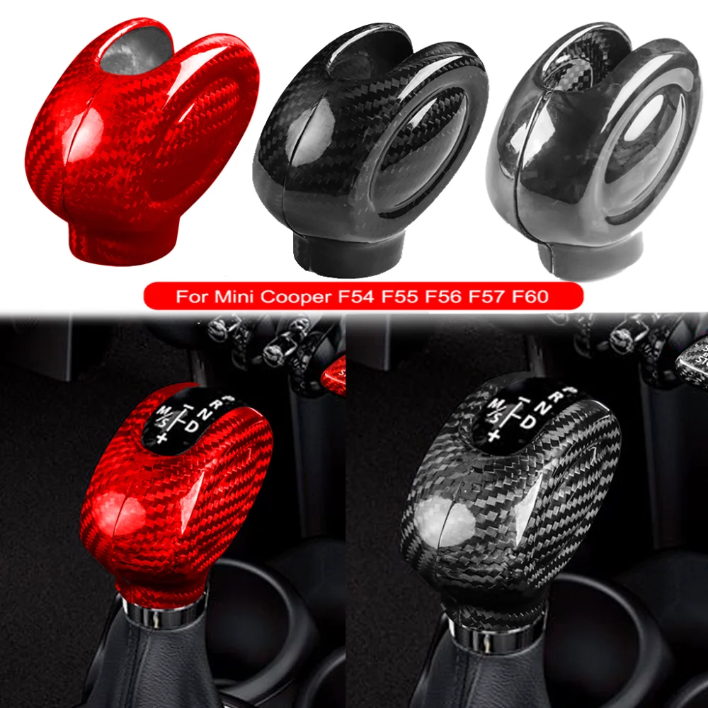 For Mini Cooper F54 F55 F56 F57 F60 Countryman Carbon Fiber Stickers Interior Trim Car Gear Shift Knob Cover
For Mini Cooper F54 F55 F56 F57 F60 Countryman Carbon Fiber Stickers Interior Trim Car Gear Shift Knob Cover