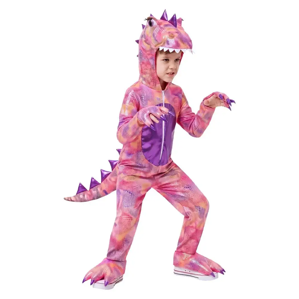 Funny Cosplay Dinosaur Clothing Mauve Pink Costume Jumpsuit Stage Uniform Role Playing Suits Halloween Festival Carnival Party
Funny Cosplay Dinosaur Clothing Mauve Pink Costume Jumpsuit Stage Uniform Role Playing Suits Halloween Festival Carnival Party