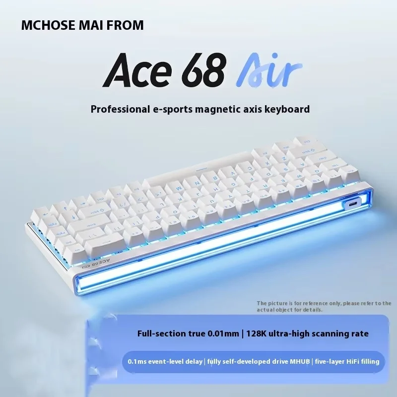 New MCHOSE Ace 68 Air Magnetic Axis Mechanical Keyboard For Office Gaming With Wired Low Latency Customization Gift
New MCHOSE Ace 68 Air Magnetic Axis Mechanical Keyboard For Office Gaming With Wired Low Latency Customization Gift