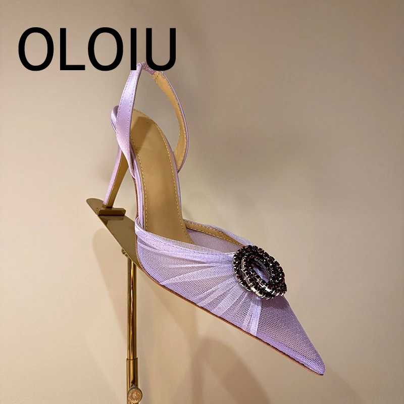 OLOIU Designer Shoes High Heel Pumps Best Quality Super-High Heels Sandals Ladies Shoes 8.5CM Real Leather Sandals For Women
OLOIU Designer Shoes High Heel Pumps Best Quality Super-High Heels Sandals Ladies Shoes 8.5CM Real Leather Sandals For Women
