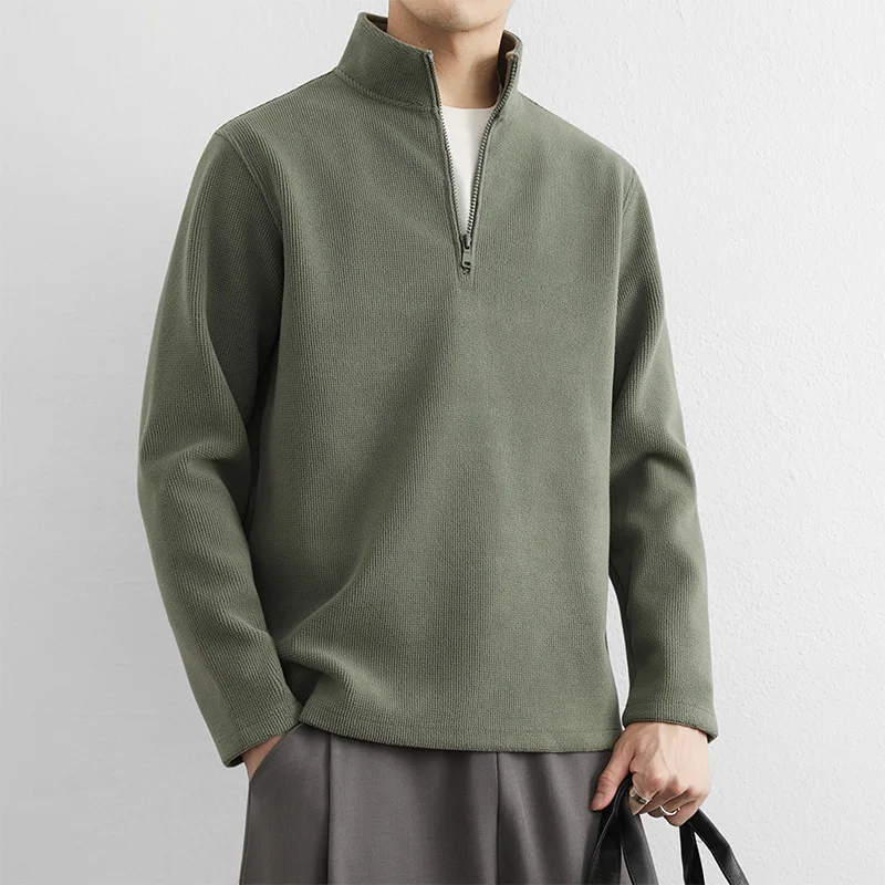 Men's Thiened Fce Long Sve Zipper Hoodie Casual Warm T-irt Stand Collar Loose Fit Autumn Winter Polyester Fiber
Men's Thiened Fce Long Sve Zipper Hoodie Casual Warm T-irt Stand Collar Loose Fit Autumn Winter Polyester Fiber