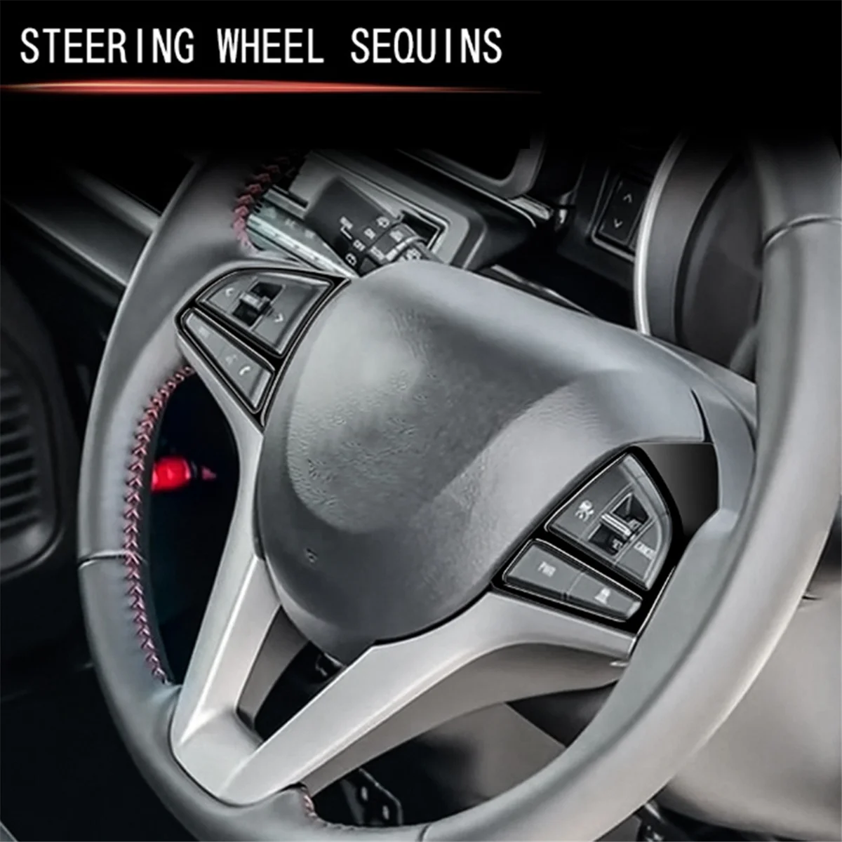 RA-Car Steering Wheel Button Cover Trim Sticker for Suzuki SPACIA 2017-2022 Car Interior Accessories
RA-Car Steering Wheel Button Cover Trim Sticker for Suzuki SPACIA 2017-2022 Car Interior Accessories