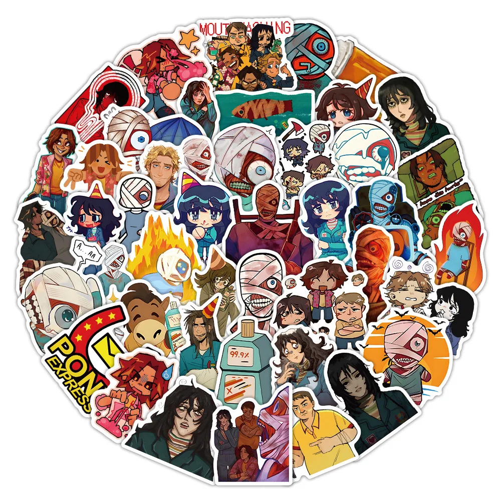 10/60PCS Mouthwashing Cartoon Stickers Adventure Game Graffiti Decals Luggage Laptop Phone Guitar Car Bike Skateboard Sticker
10/60PCS Mouthwashing Cartoon Stickers Adventure Game Graffiti Decals Luggage Laptop Phone Guitar Car Bike Skateboard Sticker