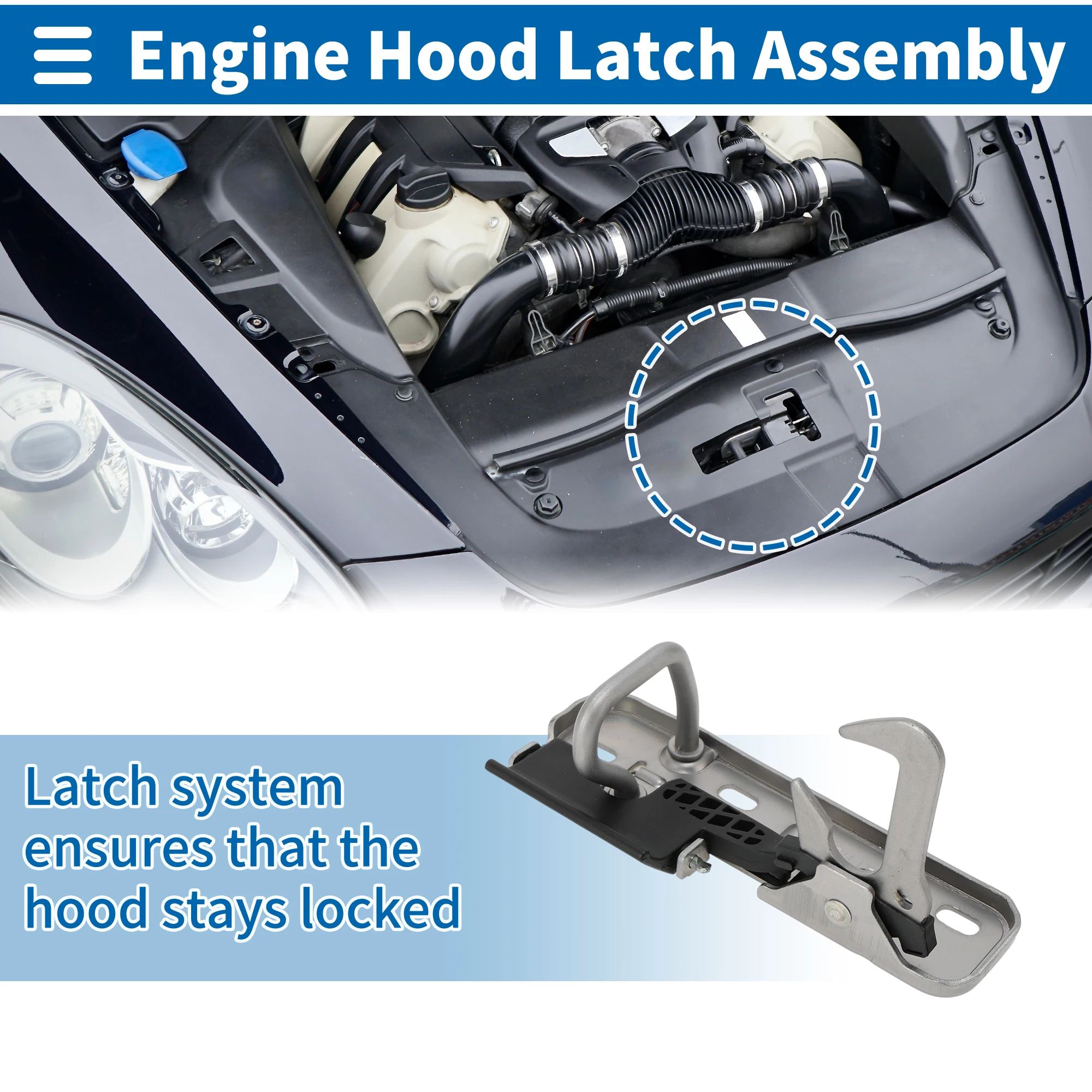 Защелка капота UXCELL в сборе для Volkswagen Eos 2007-2016 No 1KD823480 1 шт.
Защелка капота UXCELL в сборе для Volkswagen Eos 2007-2016 No 1KD823480 1 шт.