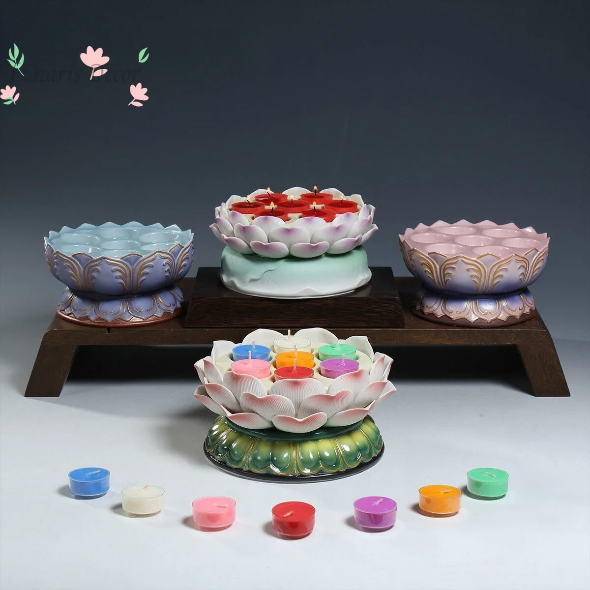 Seven-Star Butter Lamp Stand, Ceramic Lotus Seven-Star Candlestick, Candle Holder, Ceramic Lamp Holder, Home Ornament
Seven-Star Butter Lamp Stand, Ceramic Lotus Seven-Star Candlestick, Candle Holder, Ceramic Lamp Holder, Home Ornament