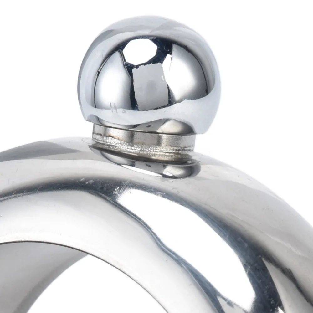 Stainless Steel Bracelet Flask Silver Mirror Polished Hip Flask 100ml Smooth Surface Stainless Steel Liquor Flask Birthday
Stainless Steel Bracelet Flask Silver Mirror Polished Hip Flask 100ml Smooth Surface Stainless Steel Liquor Flask Birthday