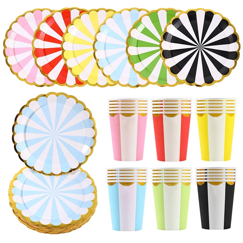 10pcs Disposable Tableware Colorful Disposable Pper Cups Plates Wedding Birthday Party Baby Shower Accessories Party Supplies
10pcs Disposable Tableware Colorful Disposable Pper Cups Plates Wedding Birthday Party Baby Shower Accessories Party Supplies