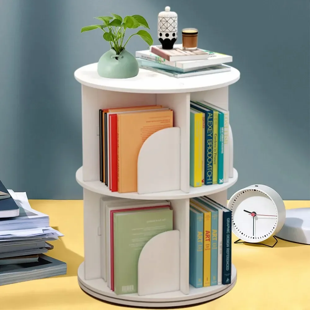 360° 2-Layer Rotating Bookshelf Bookcase,Freestanding Storage Shelf Display Rack
360° 2-Layer Rotating Bookshelf Bookcase,Freestanding Storage Shelf Display Rack