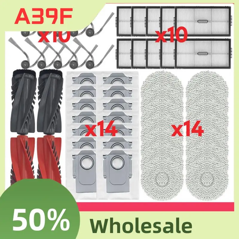 Benchmade Quality Fit For Roborock Saros 10R, S9 Maxv Slim, G20S Ultra Accessories Part Main Side Brush Filter Mop Dust Bag Kit
Benchmade Quality Fit For Roborock Saros 10R, S9 Maxv Slim, G20S Ultra Accessories Part Main Side Brush Filter Mop Dust Bag Kit