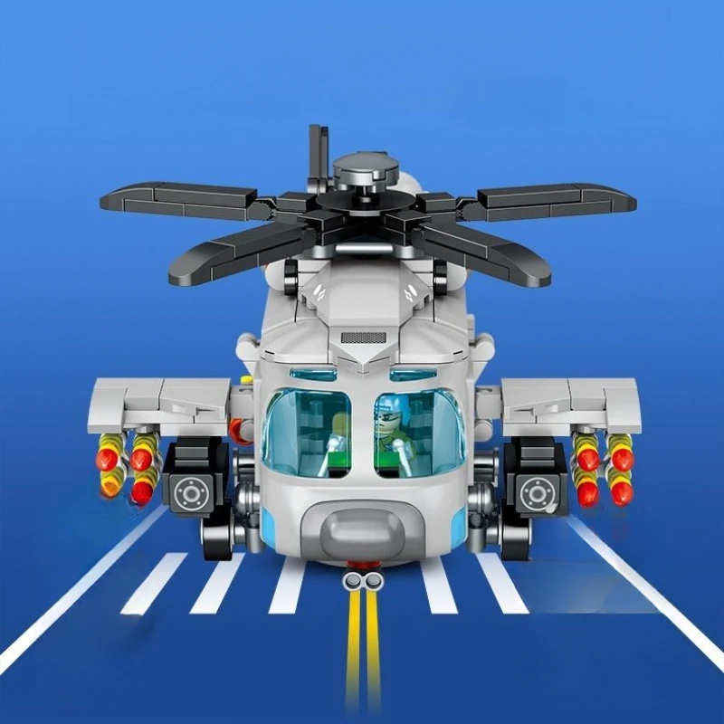 Q-version Military Architecture 20J Helicopter Building Block Model Ornament Children's Puzzle DIY Assembly Collection Boy Gift
Q-version Military Architecture 20J Helicopter Building Block Model Ornament Children's Puzzle DIY Assembly Collection Boy Gift