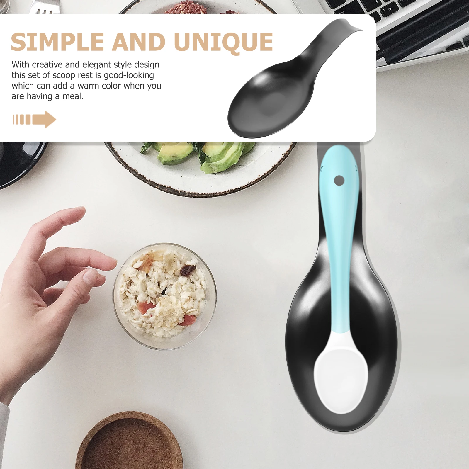 Bracket Fishtail Spoon Holder Rest for Stove Top Stainless Steel Kitchen Utensils
Bracket Fishtail Spoon Holder Rest for Stove Top Stainless Steel Kitchen Utensils