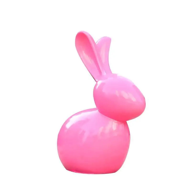 FRP sculpture shopping mall Meichen outdoor community kindergarten abstract rabbit decoration ornament
FRP sculpture shopping mall Meichen outdoor community kindergarten abstract rabbit decoration ornament
