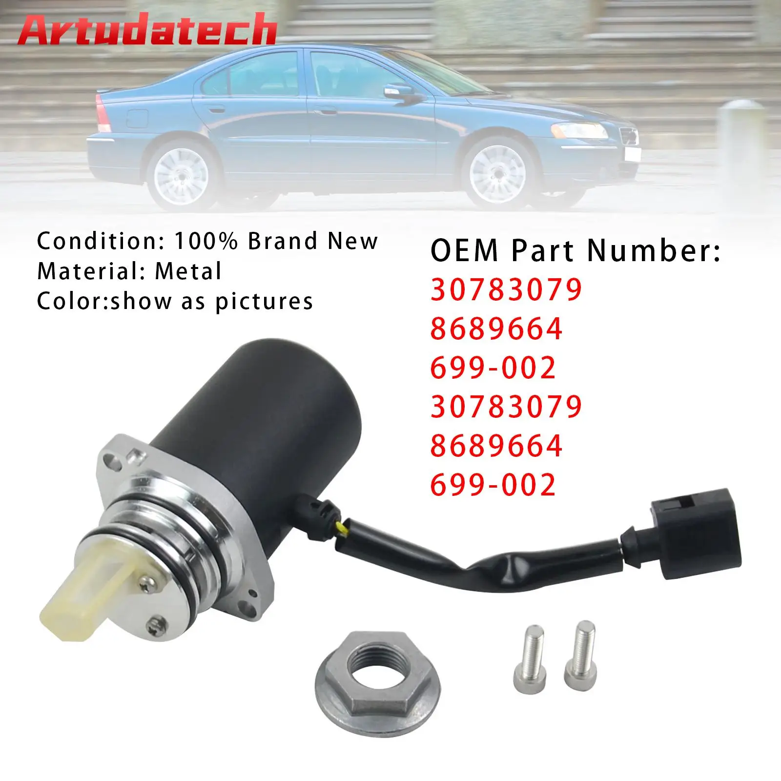 Artudatech Rear Differential Oil Pump 8689664 30783079 For Volvo S60 S80 V70 XC70 XC90 Car Accessories
Artudatech Rear Differential Oil Pump 8689664 30783079 For Volvo S60 S80 V70 XC70 XC90 Car Accessories