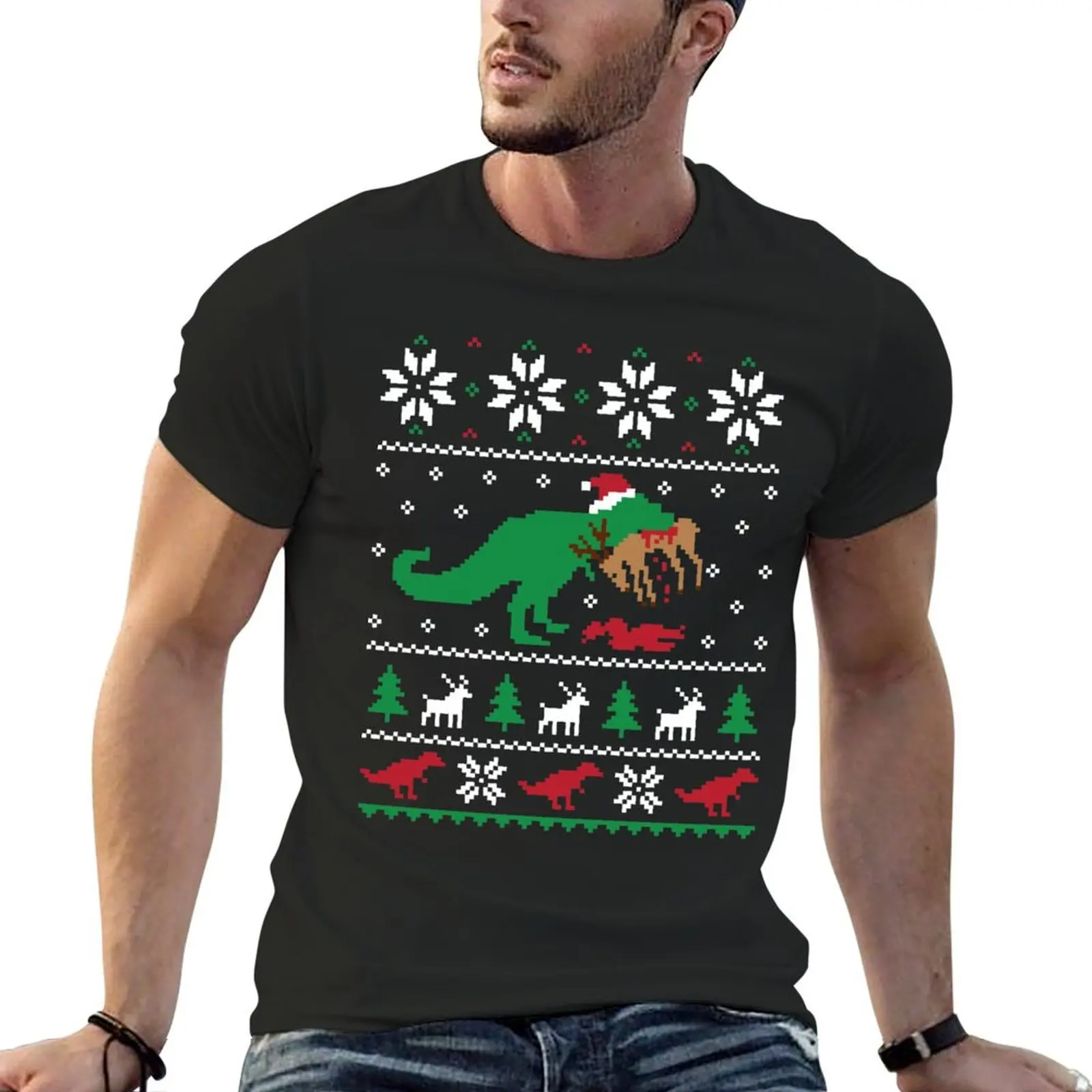 Dinosaur Ugly Christmas Sweater - Funny Christmas Gift T-Shirt baggy shirts new edition funny t shirts men
Dinosaur Ugly Christmas Sweater - Funny Christmas Gift T-Shirt baggy shirts new edition funny t shirts men