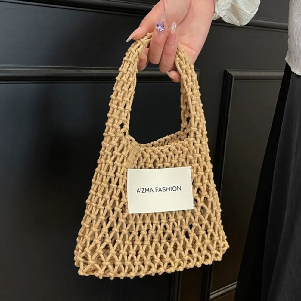 Trendy Summer Straw Crochet Bag Leisure Solid Color Beach Hollow Handbag Casual Vacation Woven Totes Bag Ladies/Girls
Trendy Summer Straw Crochet Bag Leisure Solid Color Beach Hollow Handbag Casual Vacation Woven Totes Bag Ladies/Girls