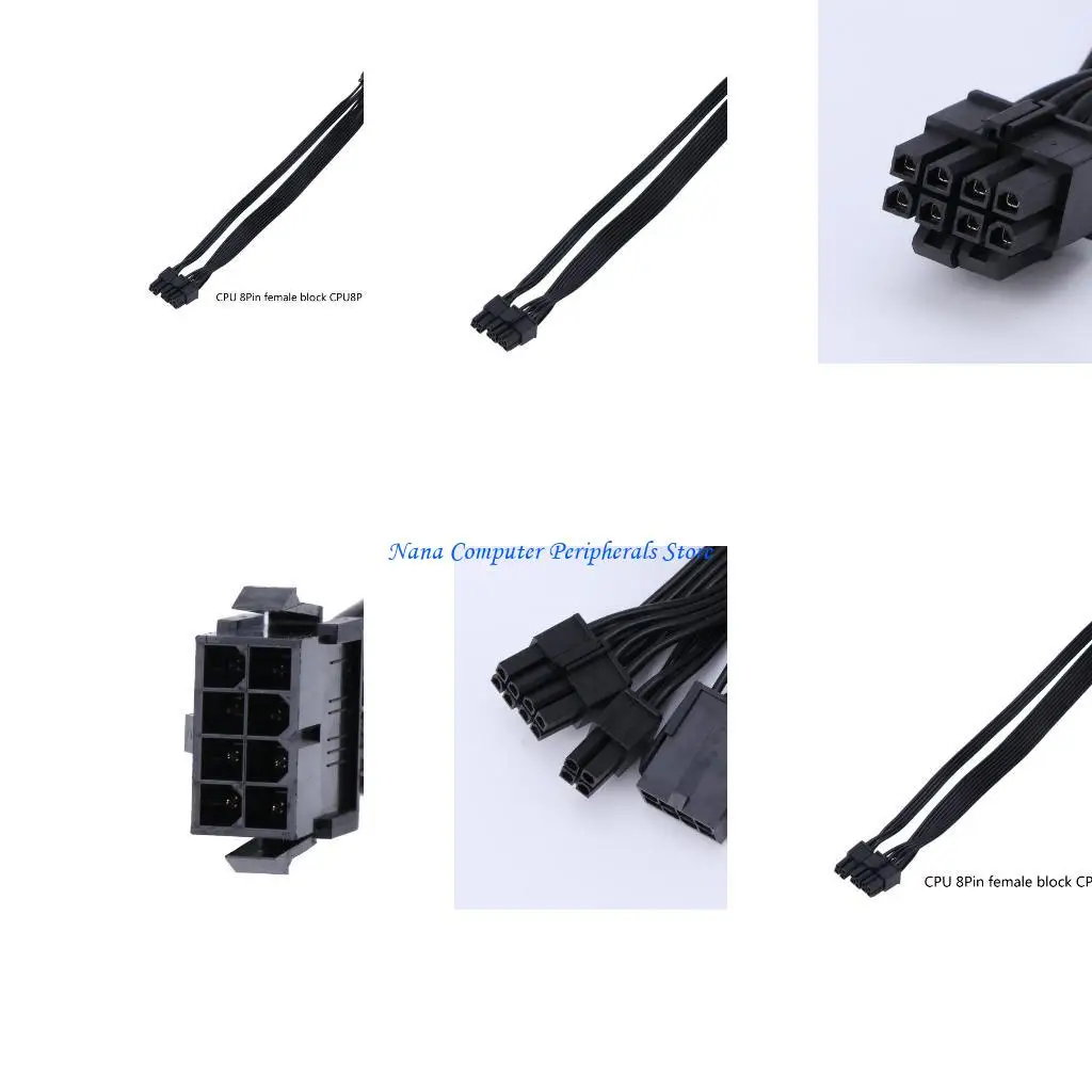 F68C CPU 8Pin Female to CPU8P + ATX4P Extension Adapter Cable 18AWG Tinned Copper 
F68C CPU 8Pin Female to CPU8P + ATX4P Extension Adapter Cable 18AWG Tinned Copper