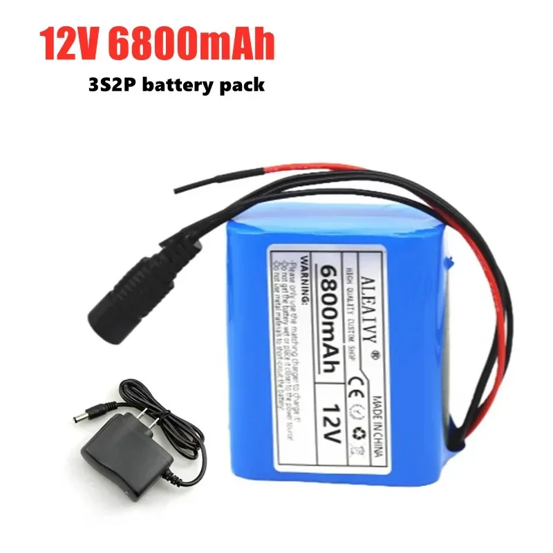12V 6800mAh Super Portable Rechargeable Lithium Battery for CCTV Instrumentation, Speakers 12V Lighting Monitoring + 1A charger
12V 6800mAh Super Portable Rechargeable Lithium Battery for CCTV Instrumentation, Speakers 12V Lighting Monitoring + 1A charger